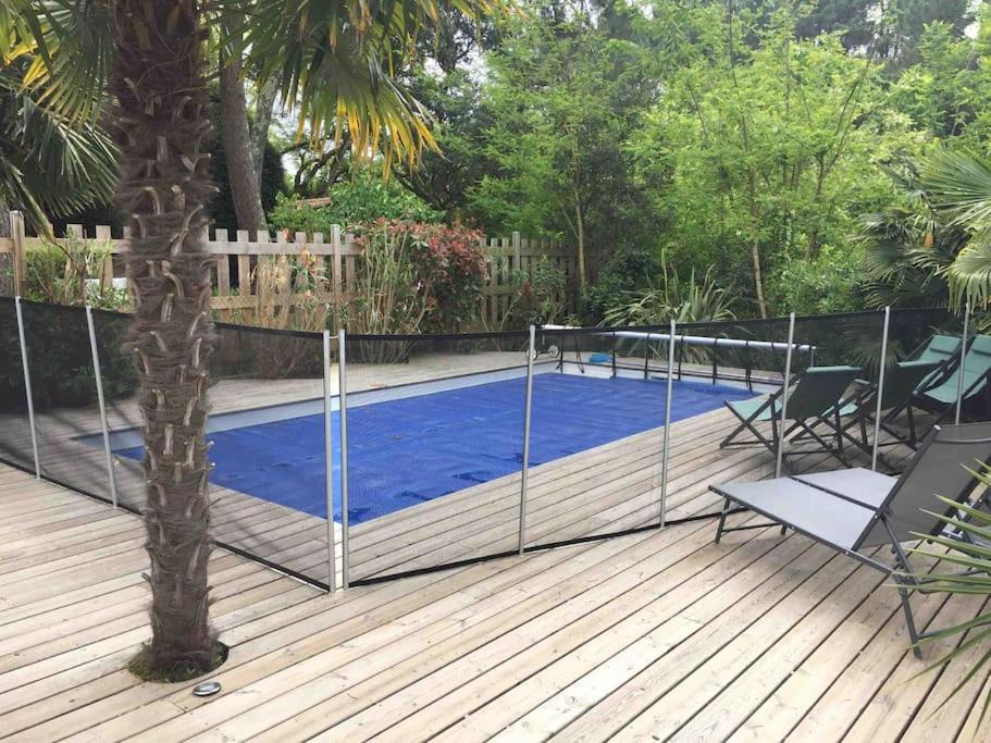 Villa Arcachon 12 Pers Avec Piscine Chauffee 1 Mai Au 30 Sept Exterior photo